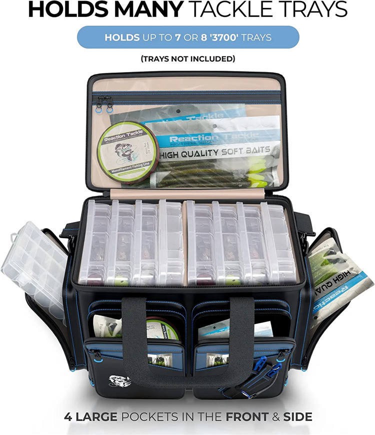 Fishing Tackle Bag Salt Water Resistant Large